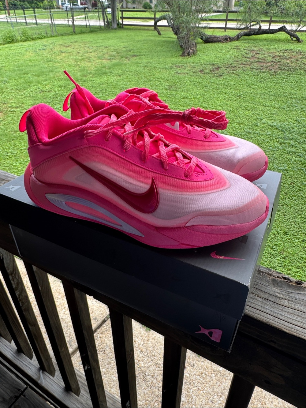 Nike A’one GS Hyper Pink Laser Size 4.5